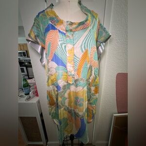Nanushka Multicolor Abstract Tunic
